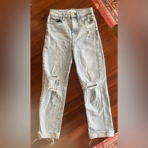 Eunina Jeans Ultra High Ride Straight Jeans